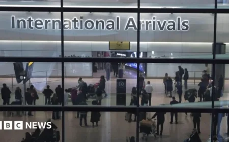 UK Net Migration Plummets as Work and Study Arrivals Decline