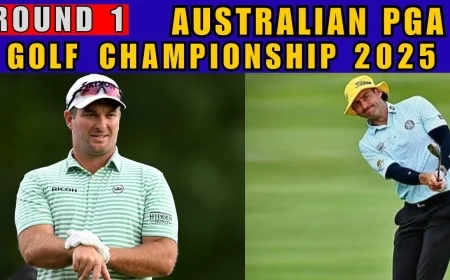 Australian PGA Championship 2025 tees off in Brisbane: Sebastián García surges as storms halt Round 1