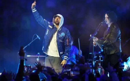 Jack White and Eminem Rock Detroit Lions’ Thanksgiving Game: Watch Now