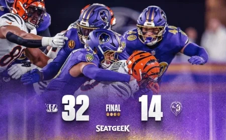 Ravens’ Mistakes Cost Them Thanksgiving Game Against Bengals