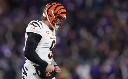 Joe Burrow Shines, Cincinnati Defense Dominates in Win Over Ravens
