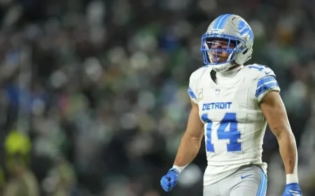 Amon-Ra St. Brown Avoids IR Despite Low-Ankle Sprain