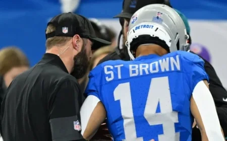 Detroit Lions Receive Positive Update on Amon-Ra St. Brown Injury