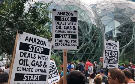 Global Workers Strike on Black Friday Demanding ‘Make Amazon Pay’
