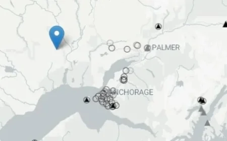 Thanksgiving Morning Earthquake Rocks Southcentral Region