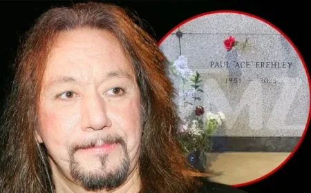 KISS Icon Ace Frehley’s NYC Final Resting Place Unveiled, View Photo