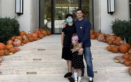 Orlando Bloom Shares Heartfelt Thanksgiving with His Children
