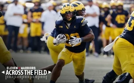 Michigan’s Season-Defining Game Highlights Run Game, Offensive Line Strengths