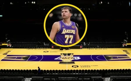 Lakers NBA Cup Court Deemed Unsafe Due to Excessive Slipperiness
