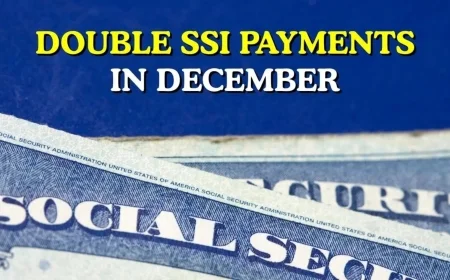 SSI payments: December double deposit, January increase, and what to expect next