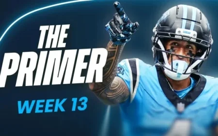 Week 13 Fantasy Football Primer: 2025 Edition