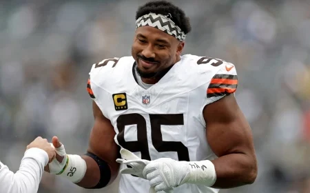Denzel Ward back on track after midweek migraine scare as Browns prep for 49ers