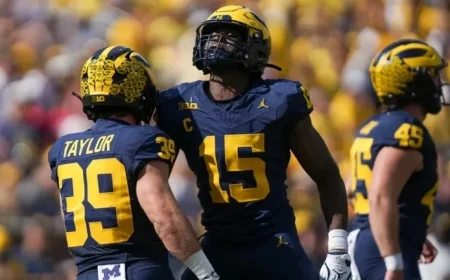 Michigan Football Faces OSU Without Starter, Captain Ernest Hausmann