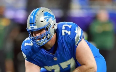 Lions’ Frank Ragnow Fails Physical, Excludes Return to Team