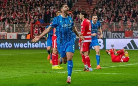 Union Berlin Falls Late to 1. FC Heidenheim