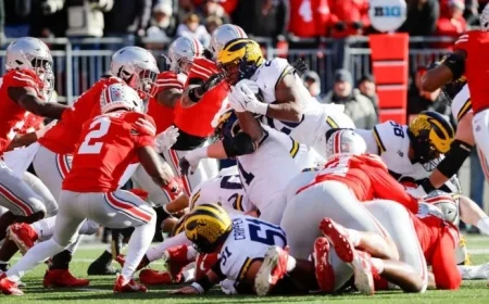 Wolverines Pursue Fifth Consecutive Win Against Ohio State Live