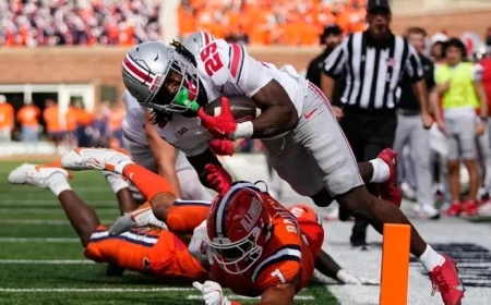 Ohio State’s Freshman RB Not Related to Auburn Star Bo Jackson