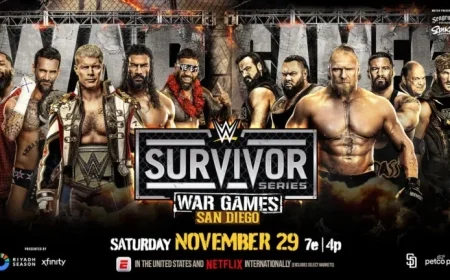 Survivor Series WarGames: Match Card, Viewing Guide, Previews, and Start Time