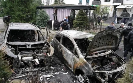 Russian Attack Leaves Half of Kyiv Powerless; 2 Dead, 38 Injured