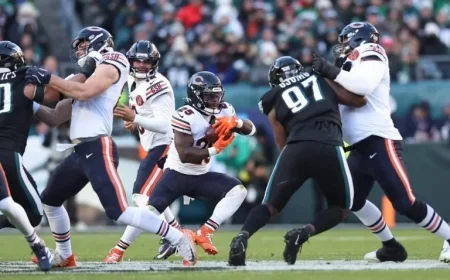 Ben Johnson Praises Bears’ Stunning Smashmouth Victory Over Eagles