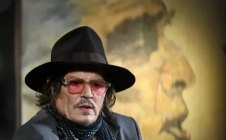 Johnny Depp Describes Life with Vanessa Paradis as ‘Blissful’