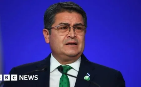 Trump Vows to Pardon Ex-Honduran President Convicted of Drug Trafficking