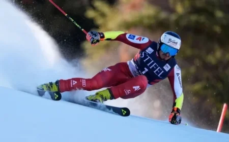 Brennsteiner Secures First Victory as Odermatt Skis Out