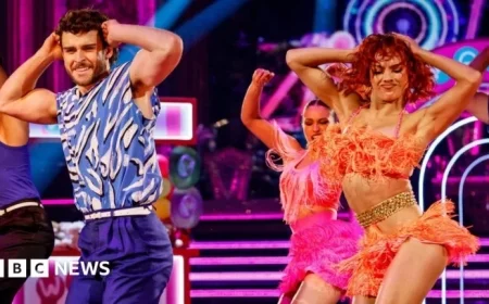 George Clarke Celebrates Salsa Success on Strictly Come Dancing