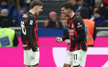 Milan Update: Pulisic Out, Nkunku Starts, Saelemaekers Returns vs. Lazio