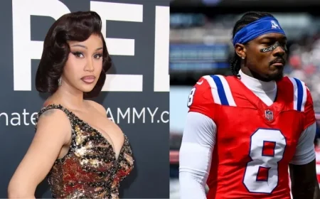 Cardi B’s Son Twins with Stefon Diggs in New Photos