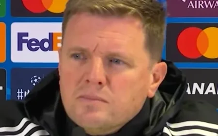 Eddie Howe Responds Sharply to French Journalist Over Marseille Move Inquiry