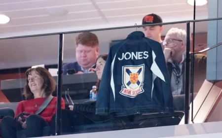 Jones’s Jacket Displays Honor as Family Attends Canadian Curling Trials