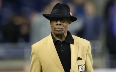 Lions Hall of Famer Lem Barney dies at 80, Hall of Fame confirms