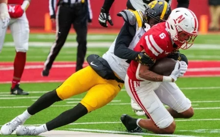 Hawkeyes Dominate Huskers with Heroic Performance