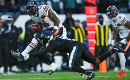 Eagles’ Run Defense Falters as Bears Exploit with 281 Yards
