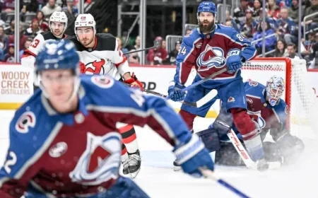 Nathan MacKinnon, Brent Burns Bond Over Intense Training and Off-Ice Work