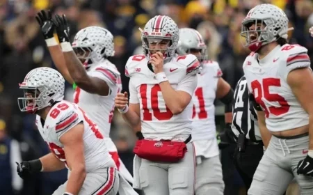 Ohio State’s QB Sayin Ends Losing Streak with Michigan Domination