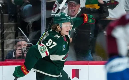 Wild Triumphs Over Avalanche 3-2 in Shootout Thriller