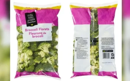 Broccoli Florets Recalled Over Possible Salmonella Risk