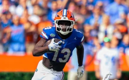 Jadan Baugh Breaks Records for Florida Gators Against FSU Season Finale