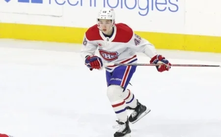Pronger Assesses Canadiens’ Hutson’s Journey to NHL Mastery