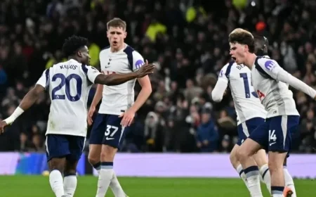Tottenham vs Fulham: Vicario’s Error, Porro’s Struggles, Kudus Scores