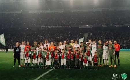 Saint-Étienne Dominates in Spectacular Victory