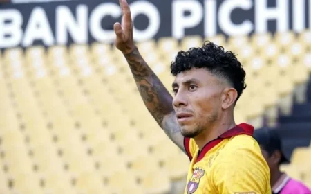 Joao Rojas Likely to Miss Barcelona vs. Libertad Match