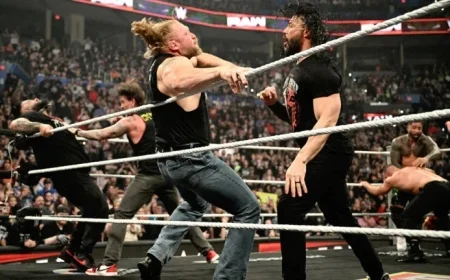 Men’s WarGames Competitors Engage in Fierce Brawl: Raw Results, Nov. 24, 2025