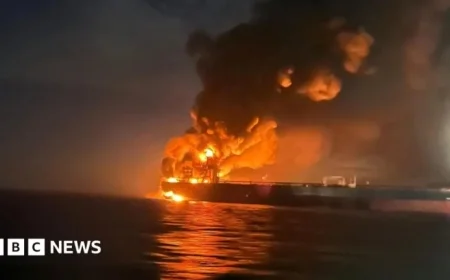 Ukraine Strikes Black Sea Tankers, Escalating Tensions with Russia