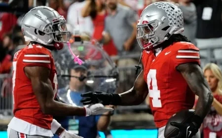 Ryan Day Confirms Smith and Tate Will Play Against Michigan Despite Doubts