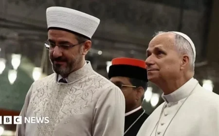 Pope Leo Visits Istanbul’s Iconic Blue Mosque