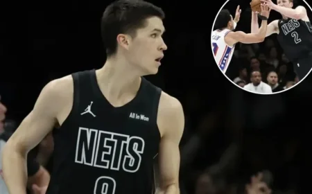 Nets’ Defeat Highlighted by Promising Performances of Rookies Demin, Wolf