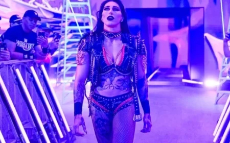 Rhea Ripley Stuns in Terrifier-Inspired Gear at WWE Survivor Series